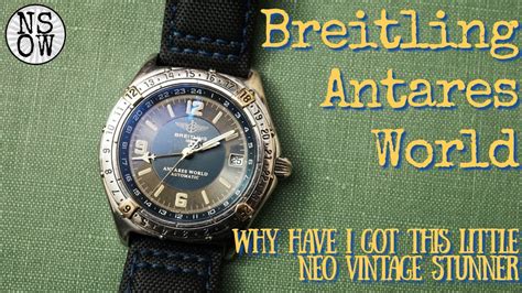 Breitling Antares World. Why have I got this little neo  